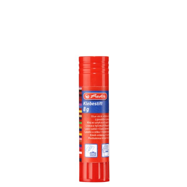 herlitz Bâton de colle, 8 g, sans solvant, incolore