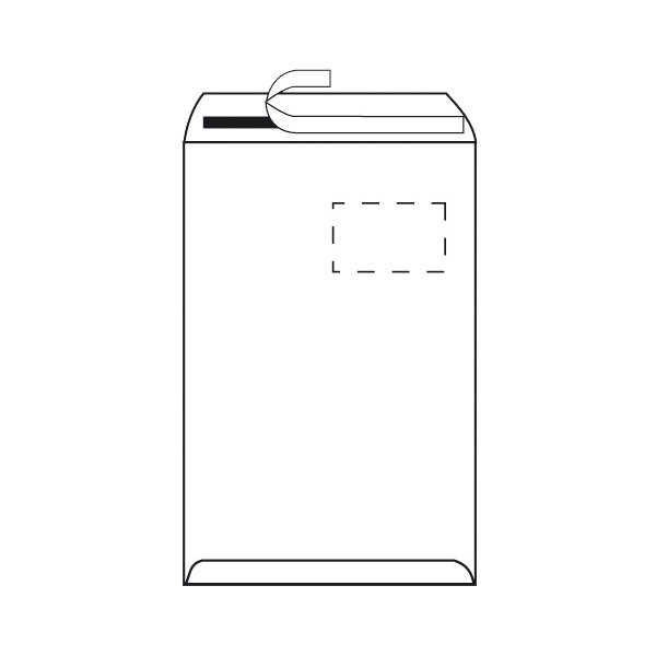 herlitz Versandtasche, DIN C5, ohne Fenster, weiss