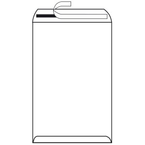 herlitz Versandtasche, DIN C4, ohne Fenster, braun