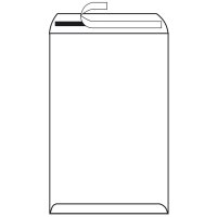 herlitz Versandtasche, DIN C4, mit Fenster, braun