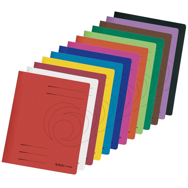 herlitz Schnellhefter easy orga, Manilakarton, schwarz