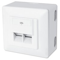 DIGITUS boîtier pour montage en saillie cat.6...