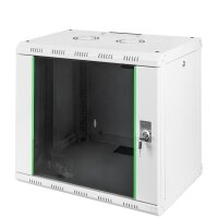 DIGITUS Coffret mural 19 Unique Line, 12 U, gris clair