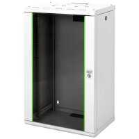 DIGITUS 19" Wandverteiler Unique Line, 16 HE, lichtgrau