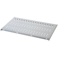 DIGITUS 19" Fachboden, 1 HE, Festeinbau, Tiefe: 720 mm