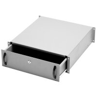 DIGITUS 19" Dokumentenfach, 3 HE, lichtgrau (RAL 7035)