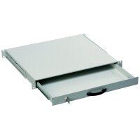 DIGITUS 19" Tastaturschublade, 1 HE, schwarz (RAL9005)