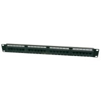 DIGITUS 19" Patch Panel Kat.5e, Klasse D, 24 x RJ45,...
