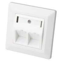 DIGITUS Boîtier vide pour module Keystone, 2...