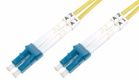 DIGITUS Câble patch à fibres optiques, LC...