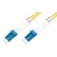 DIGITUS LWL Patchkabel, LC-Duplex - LC-Duplex, OS2, 5,0 m