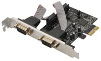 DIGITUS Carte PCI Express série 16C950, 2 ports