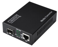 DIGITUS convertisseur Gigabit Ethernet, RJ45/SFP