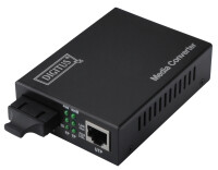 DIGITUS Convertisseur de média Gigabit Ethernet, SC/RJ45,