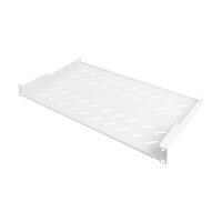 DIGITUS 19" Fachboden, 1 HE, Festeinbau, Tiefe: 400 mm