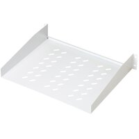 DIGITUS 19" Fachboden, 2 HE, Festeinbau, Tiefe: 550 mm