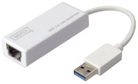 DIGITUS USB 3.0 auf Gigabit Ethernet Adapter, weiss