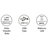 DIGITUS USB 3.0 auf Gigabit Ethernet Adapter, weiss