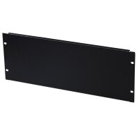 DIGITUS 19" Blindplatte, 3 HE, schwarz (RAL 9005)