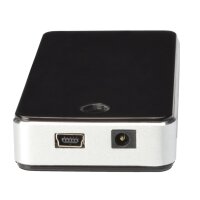 DIGITUS Hub USB 2.0, 7 ports, avec bloc dalimentation, noir