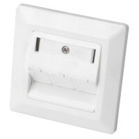 DIGITUS Leerdose für Keystone Module, 1-fach, reinweiss