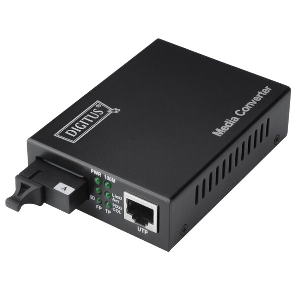 DIGITUS convertisseur m&eacute;dia Gigabit Ethernet, SC/RJ45,