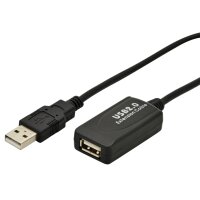 DIGITUS Câble rallonge USB 2.0 haute...