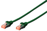 DIGITUS Câble de brassage, Cat. 6, S/FTP, 0,25 m, gris