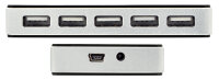 DIGITUS USB 2.0 Hub, 10-Port, schwarz