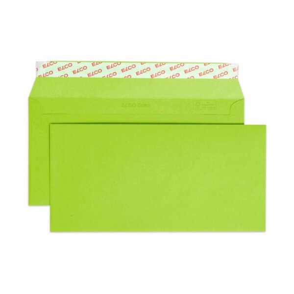 ELCO Enveloppe Color s/fenêtre C5/6 18833.62 100g, vert 250 pcs.