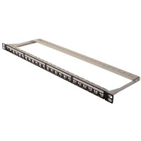 DIGITUS 19" Modular Patch Panel Kat.6A, 24 Port,...
