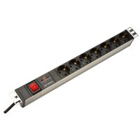 DIGITUS 19 Steckdosenleiste 7-fach, mit...