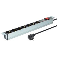 DIGITUS 19 Steckdosenleiste 7-fach, mit...