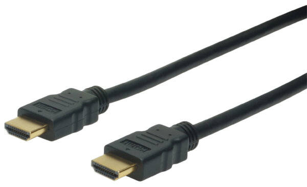DIGITUS cable pour moniteur HDMI, fiche mâle 19 broches,