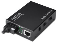 DIGITUS Fast Ethernet Medienkonverter, RJ45 / SC