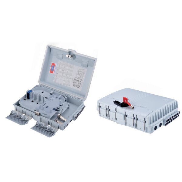 DIGITUS LWL Spleissbox OUTDOOR, IP65, für 12 Spleisse