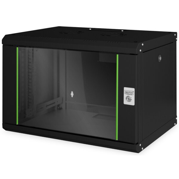 DIGITUS 19" Wandverteiler Unique Line, 9 HE, schwarz