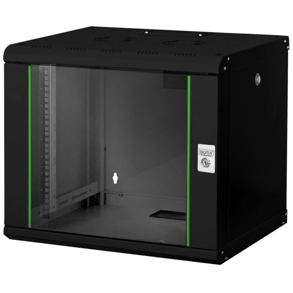 DIGITUS 19" Wandverteiler Unique Line, 12 HE, schwarz
