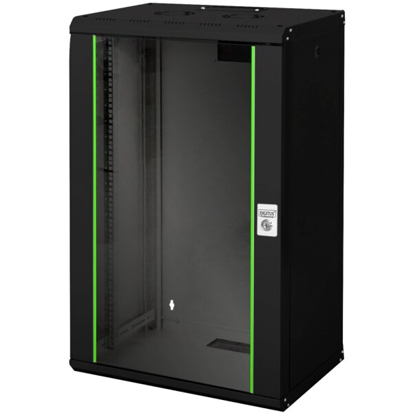 DIGITUS 19" Wandverteiler Unique Line, 12 HE, schwarz