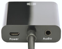 DIGITUS convertisseur Micro HDMI vers VGA, noir