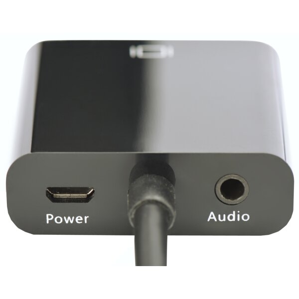 DIGITUS HDMI auf VGA Konverter, schwarz