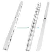 DIGITUS Canal de câble 19, 42 U, tôle dacier,...