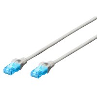 DIGITUS Patchkabel, Kat. 5e, U UTP, 10,0 m, grau