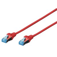 DIGITUS Patchkabel Kat. 5e, SF UTP, 0,5 m, schwarz