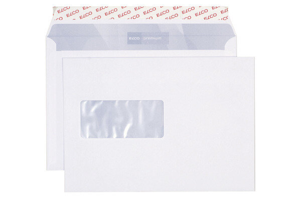ELCO Envelope Premium fe. ga. C5 32999 100g blanc, colle 500 pcs.