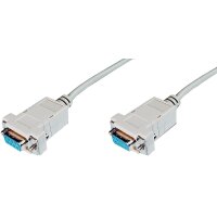 DIGITUS Câble de raccordement zéro modem, 9...