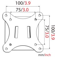 DIGITUS Fixation murale LCD/LED/TFT, jusquà 68,58...