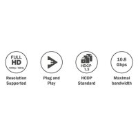 DIGITUS Câble de connexion DisplayPort - Mini...