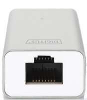 DIGITUS USB 3.0 Hub & Gigabit LAN Adapter, 3-Port
