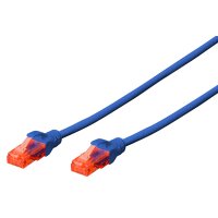 DIGITUS Câble de brassage, Cat. 6, U/UTP, 2,0 m, gris